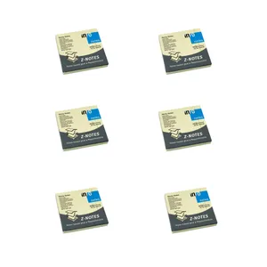 کاغذ یادداشت چسب دار اینفو مدل آکاردئونی 01-5644 بسته 6 عددی