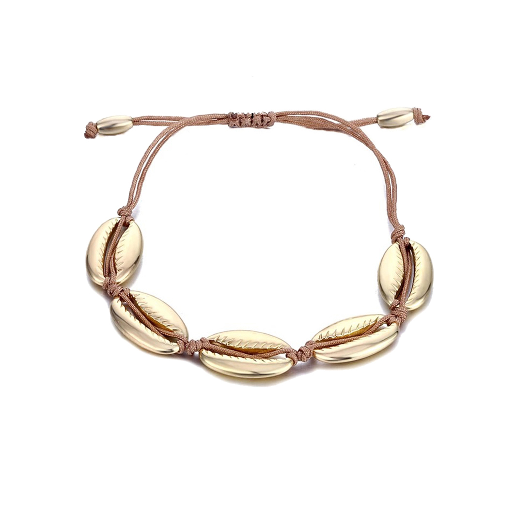 دستبند زنانه طرح صدف مدل magicshell