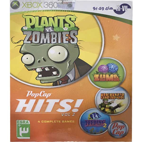 بازی PLANTS ZOMBIES  مخصوص xbox360