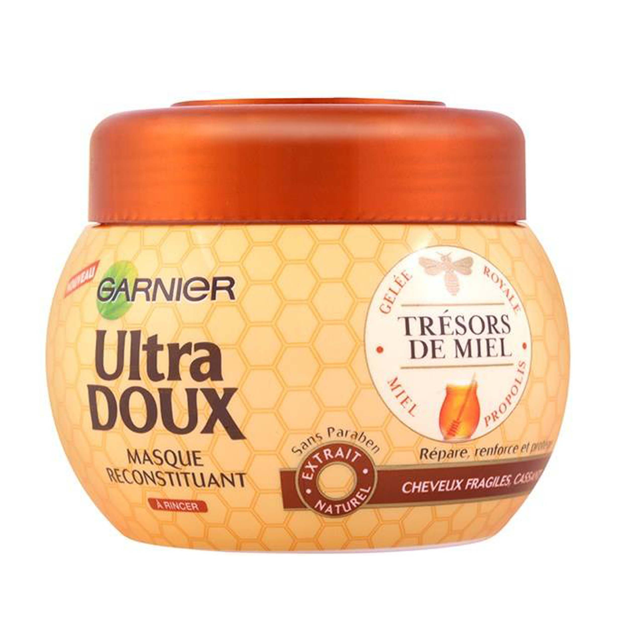 ماسک مو گارنیه سری Ultra Doux مدل Honey حجم 300 میلی لیتر