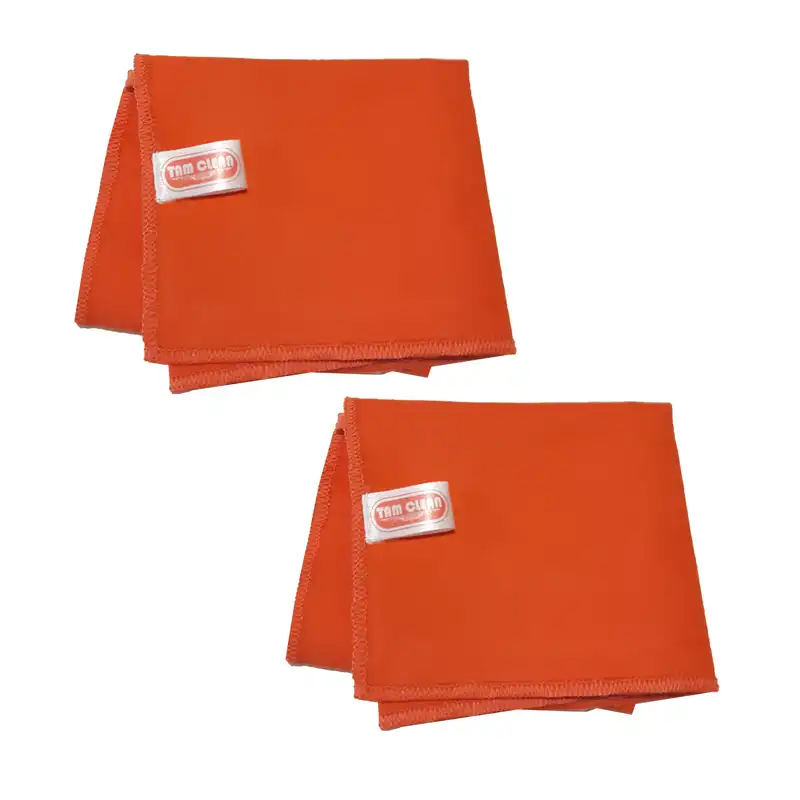 دستمال نظافت خودرو تام کلین مدل Tc-mfl200s بسته 2 عددی