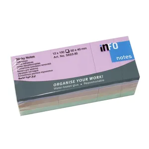 کاغذ یادداشت چسب دار اینفو مدل 80-5653