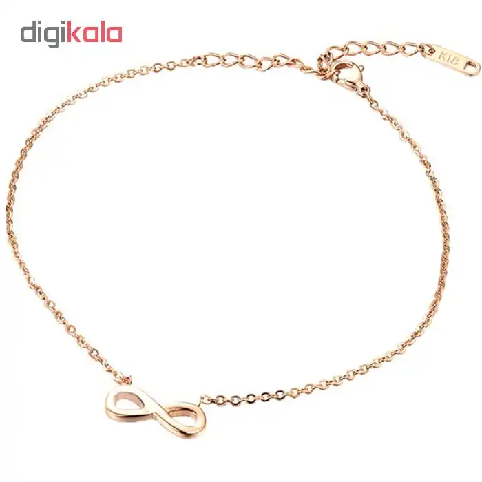 پابند زنانه گالری شمرون طرح بینهایت کد ANK126R7