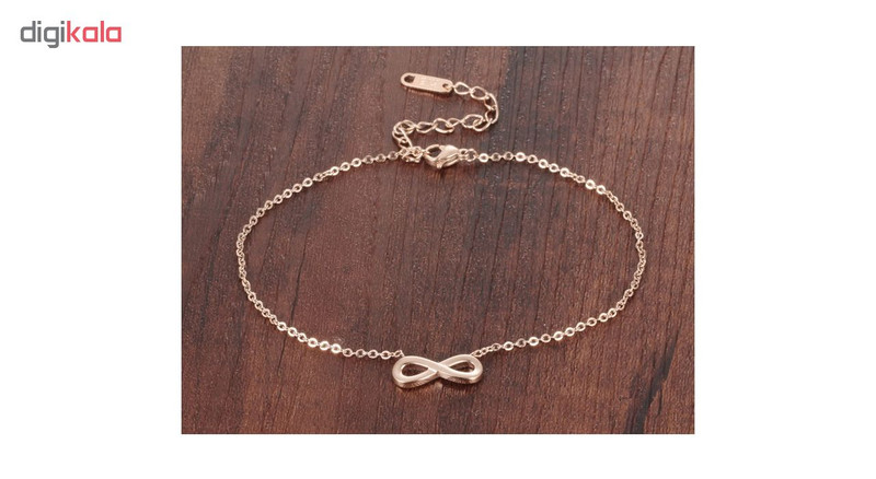 پابند زنانه گالری شمرون طرح بینهایت کد ANK126R7 پابند زنانه گالری شمرون طرح بینهایت کد ANK126R7