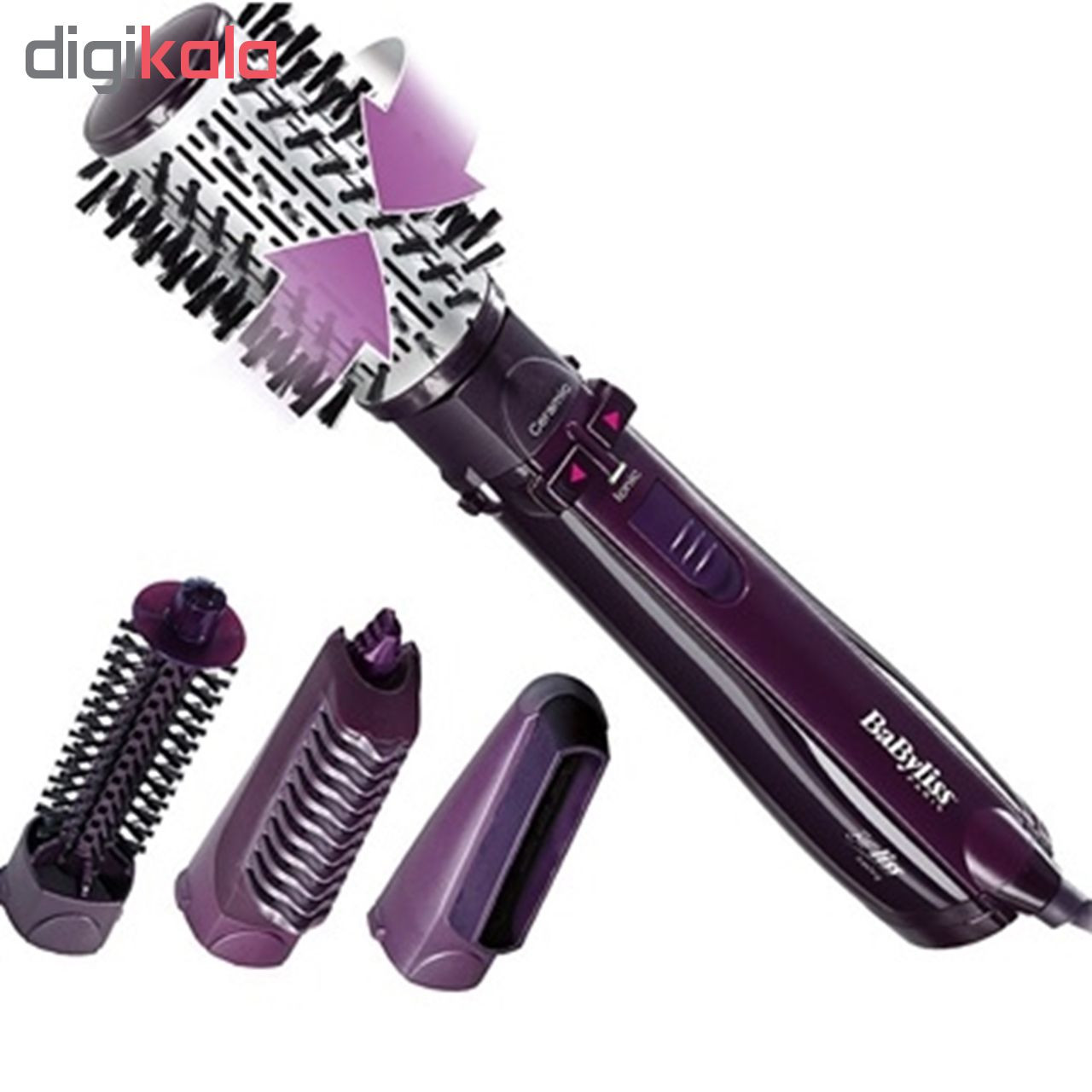سشوار برس دار چرخشی بابیلیس مدل 2736E -  - 6