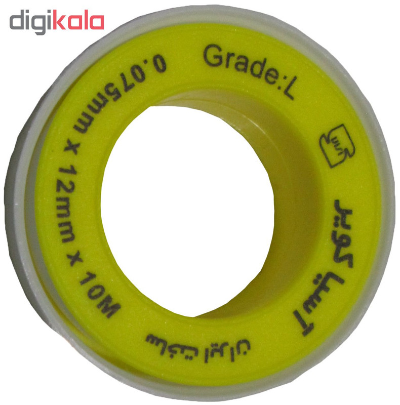 نوار تفلون آسیا کویر کد 012 بسته 12 عددی