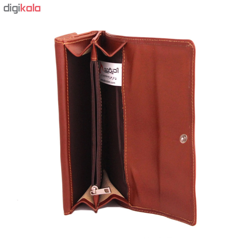 کیف پول زنانه چرم بارز مدل DM71