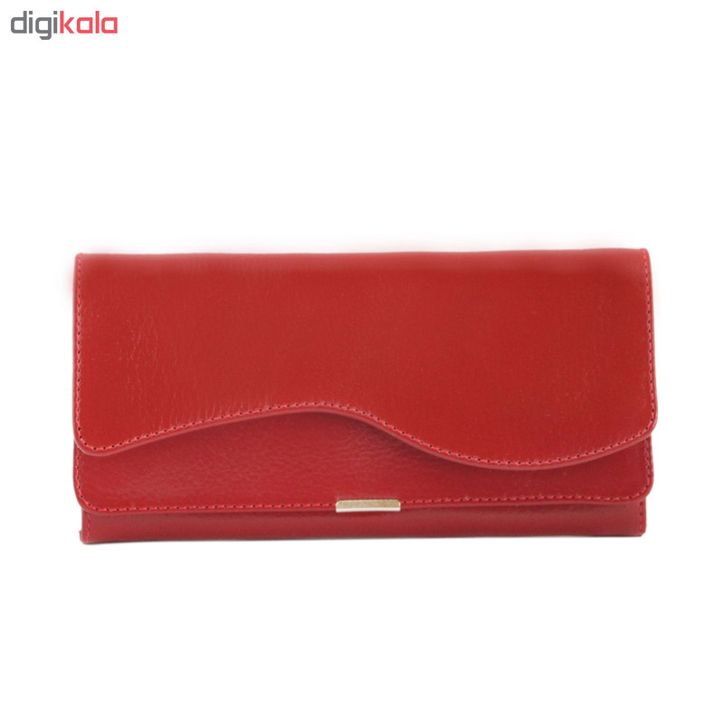 کیف پول زنانه چرم بارز مدل DM71