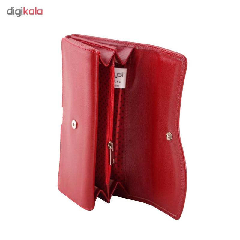کیف پول زنانه چرم بارز مدل DM71