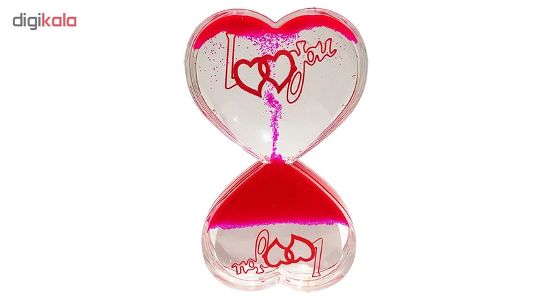 عکس شماره 2 : ساعت شنی طرح قلب کد 2-81