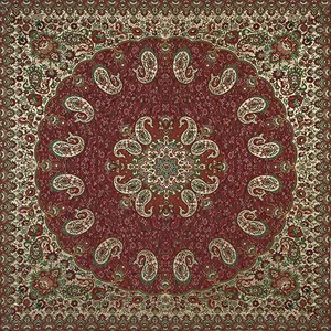 رومیزی ترمه رضایی طرح خورشید کد 9806