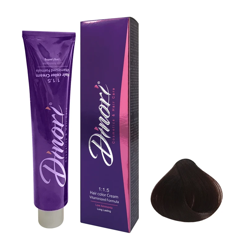 رنگ مو دینوری سری Professional شماره DR5 حجم 100 میلی لیتر رنگ بلوطی