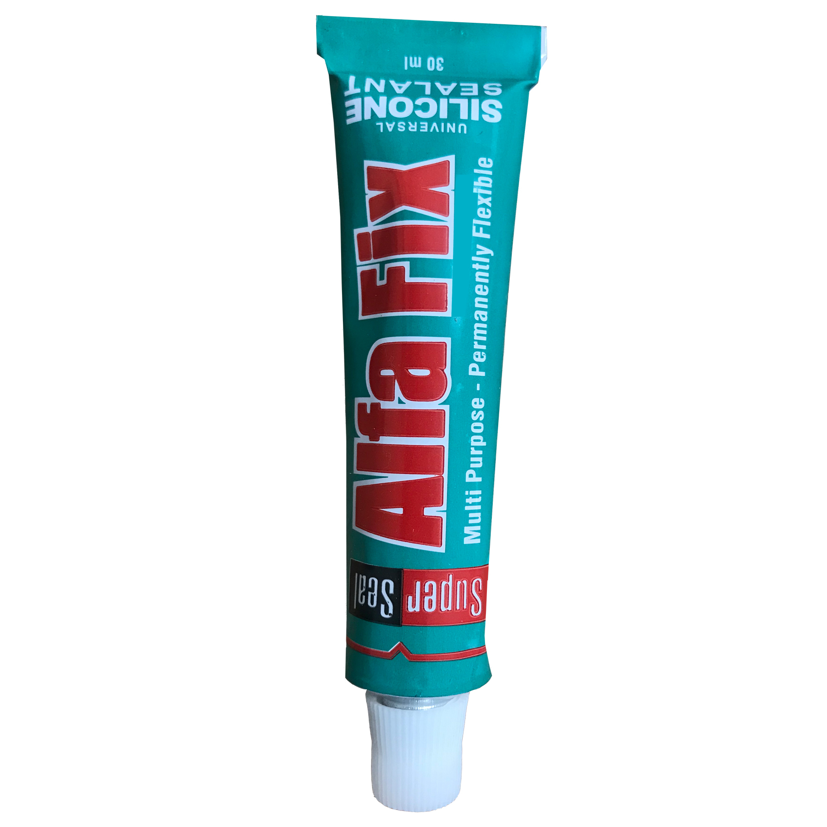 چسب سیلیکونی آلفا فیکس مدل SEALANT حجم 30 میلی لیتر بسته 12 عددی