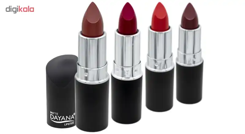 رژ لب جامد دایانا کد 10 مجموعه 4 عددی