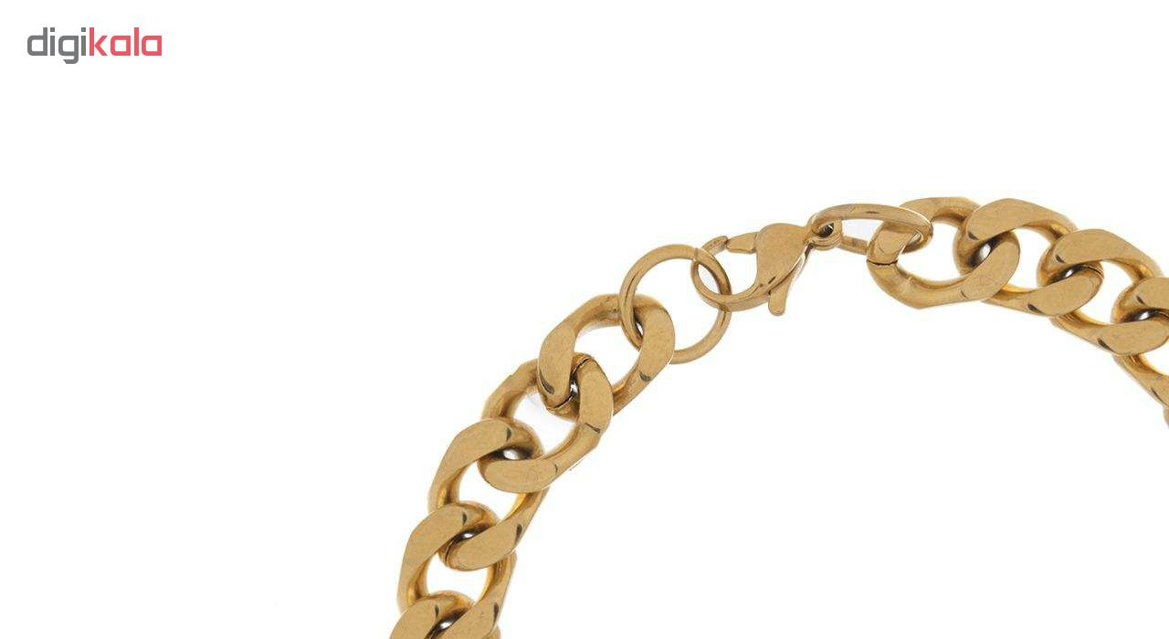 دستبند طلای 18 عیار زنانه گالری مرجان کد 0901
