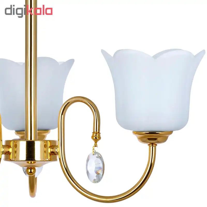 لوستر چشمه نور 3 شعله کد A856/3-O  