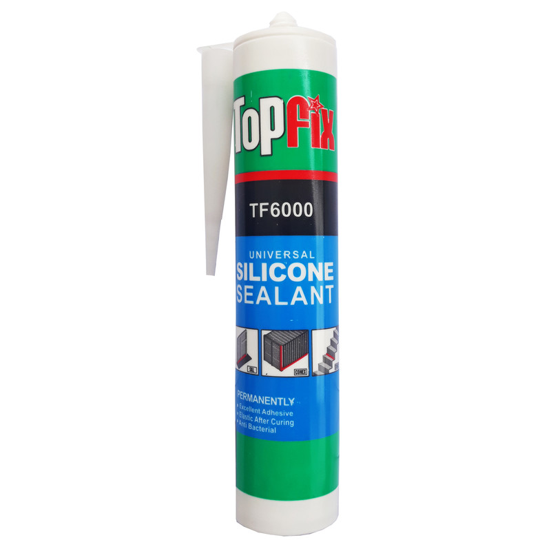 چسب آکواریوم سیلیکونی تاپفیکس مدل TF6000 حجم 280 گرم