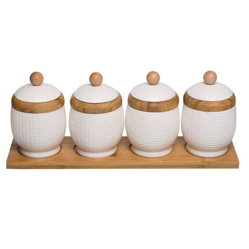 ست جای ادویه 4 پارچه کد 08-9437