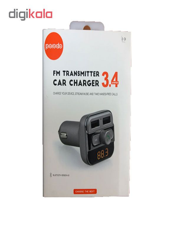 پخش کننده اف ام خودرو پرودو مدل FMBT17