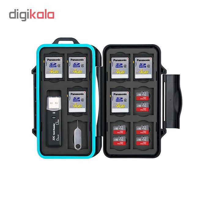 کیف محافظ کارت حافظه جی جی سی مدل MCR-STS30