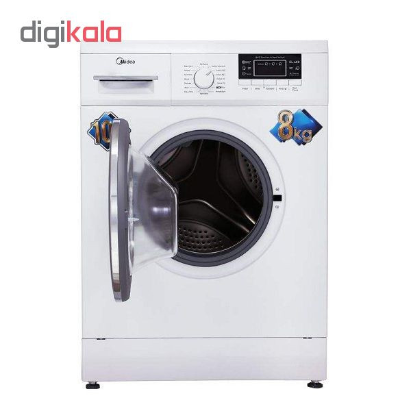ماشین لباسشویی مایدیا مدل WU-24804 ظرفیت 8 کیلوگرم