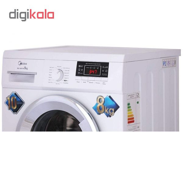 ماشین لباسشویی مایدیا مدل WU-24804 ظرفیت 8 کیلوگرم