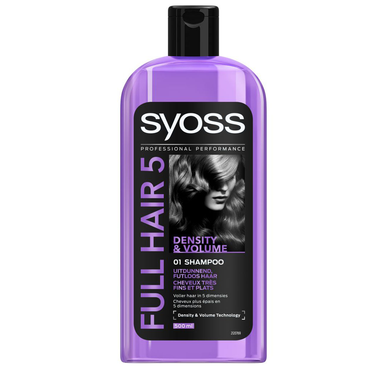 شامپو مو سایوس مدل Density & volume حجم 500 میلی لیتر