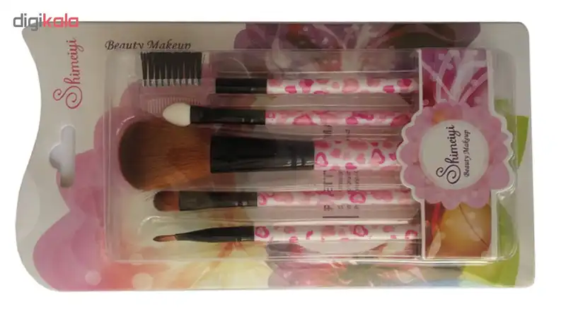 ست برس آرایشی شیمای کد 22 بسته 5 عددی