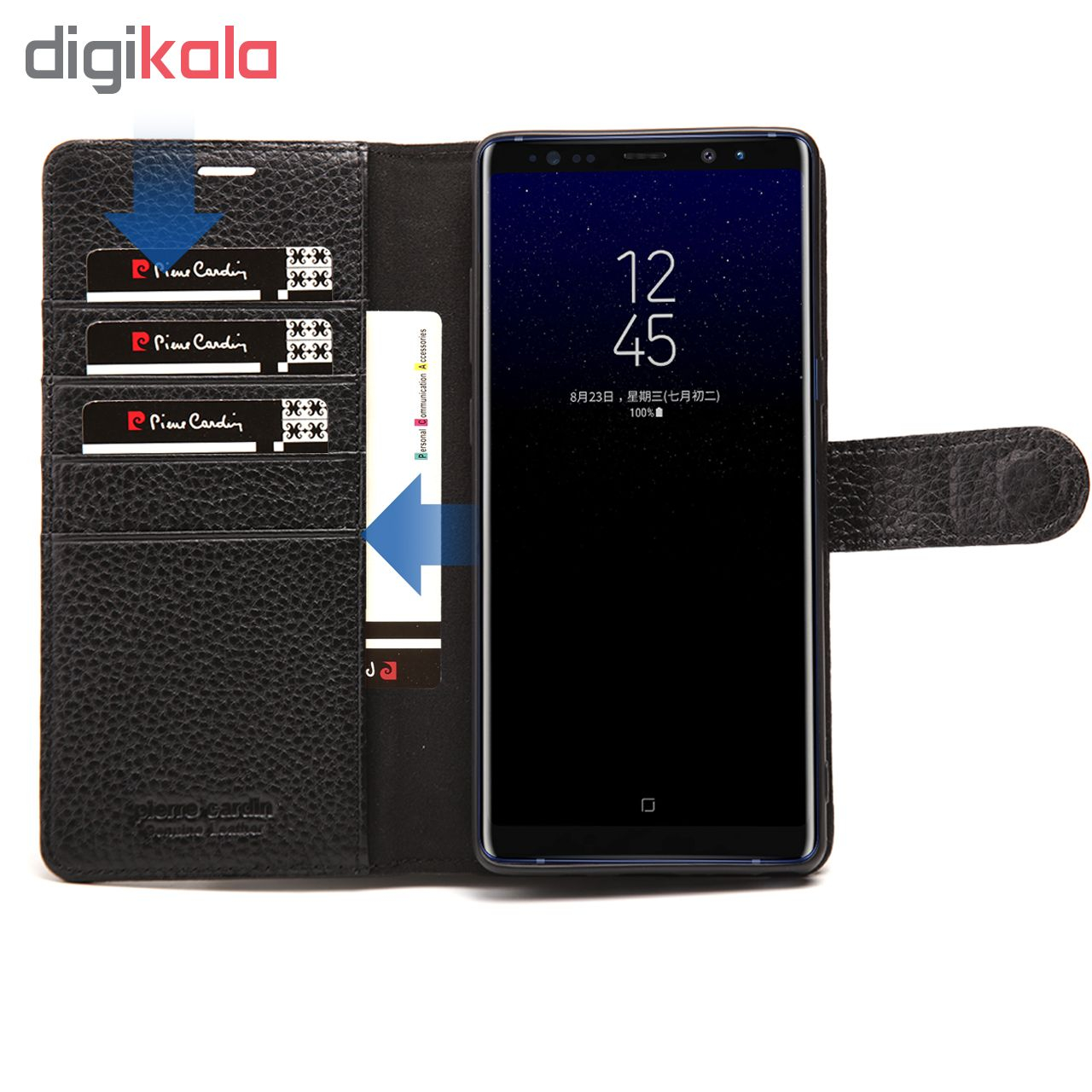 کیف کلاسوری پیرکاردین مدل PCS-P08 مناسب برای گوشی موبایل سامسونگ Galaxy Note 9