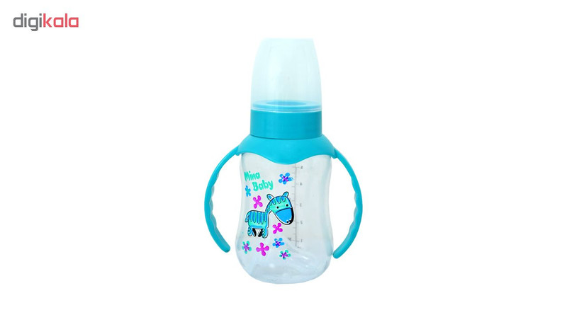 شیشه شیر مینا بیبی مدل B2 ظرفیت 150 میلی لیتر