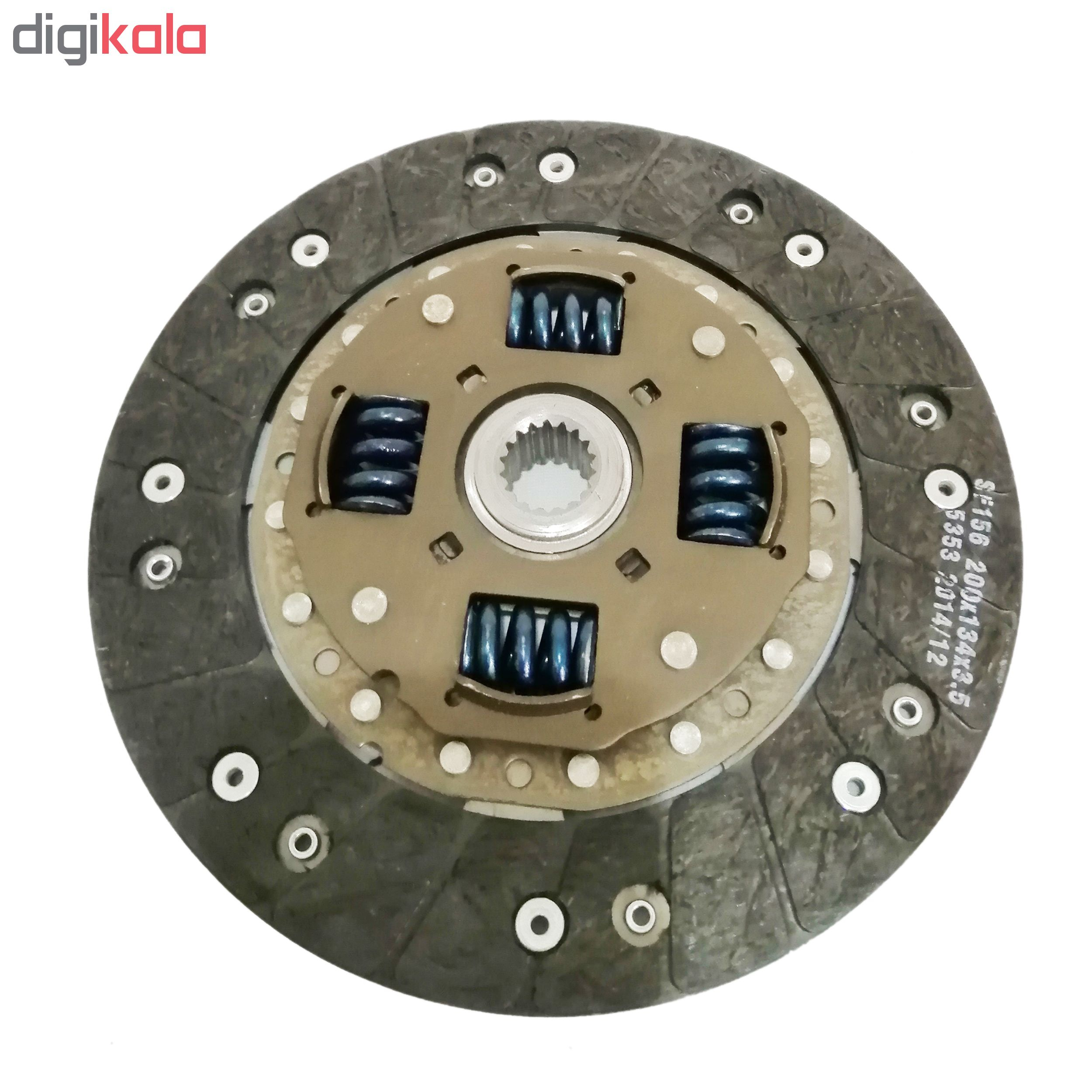 صفحه کلاچ ایساکو کد 3701 مناسب برای پژو 405 و پارس و سمند و دنا