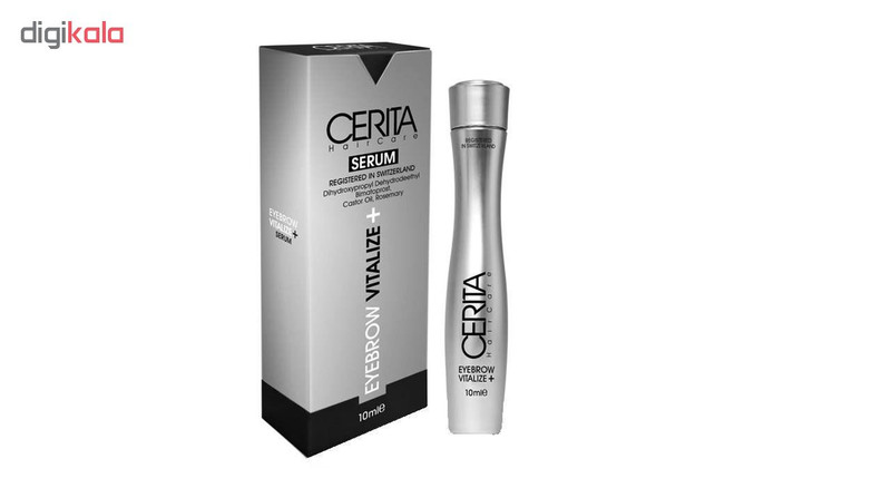 محلول تقویت کننده مژه سریتا مدل Lotion حجم 7 میلی لیتر به همراه سرم تقویت  کننده ابرو سریتا مدل Vitalize حجم 10 میلی لیتر