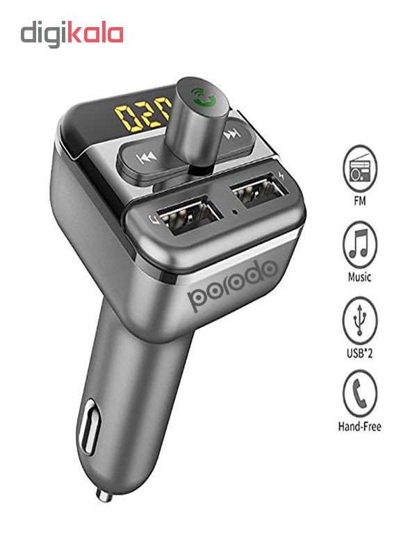 پخش کننده اف ام خودرو پرودو مدل FMBT17