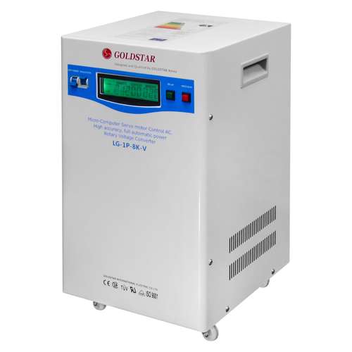 استابلایزر گلداستار مدل LG-1P-8K-V ظرفیت 8000VA