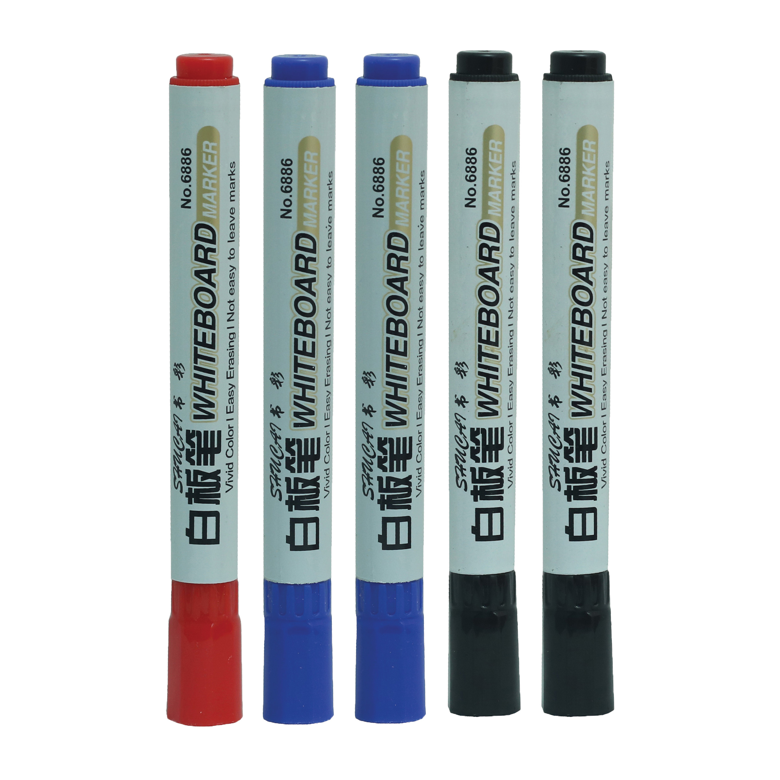 ماژیک وایت برد شوکای کد G-6886 بسته 5 عددی