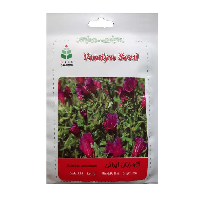 بذر گل گاو زبان آذر سبزینه مدلX45