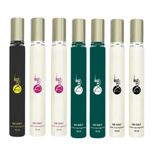 عطر جیبی دکلت مدل 144 حجم 15 میلی لیتر مجموعه 7 عددی