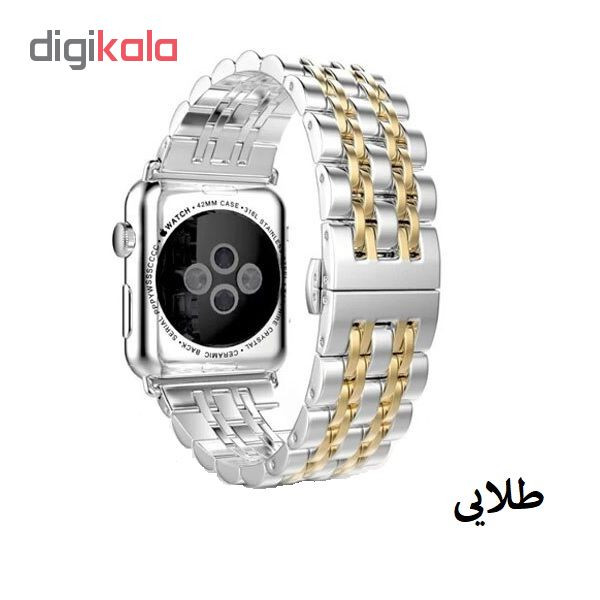 بند مدل 7BRRL مناسب برای اپل واچ 42/44 میلی متری 1