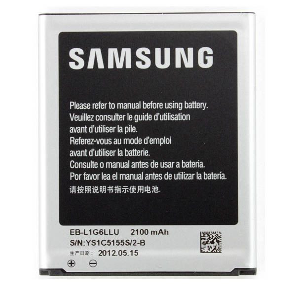 باتری موبایل مدل EB-L1G6LLU ظرفیت 2100 میلی آمپر ساعت مناسب برای گوشی موبایل سامسونگ galaxy s3
