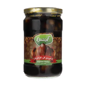 ترشی سیر کارامل‌دار آرشیا مقدار 660 گرم