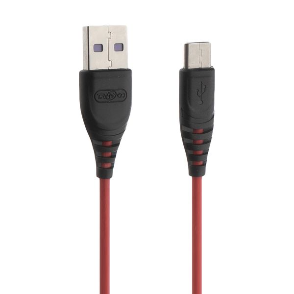 کابل تبدیل USB به USB-C ترانیو مدل S1-C طول 1 متر کابل تبدیل USB به USB-C ترانیو مدل S1-C طول 1 متر