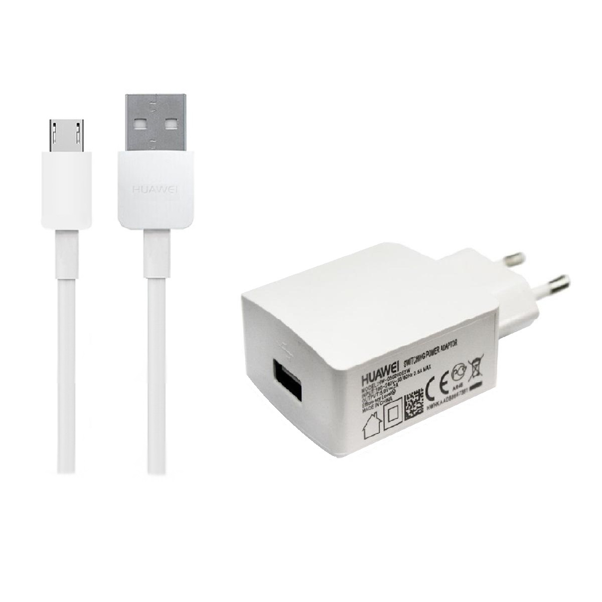 شارژر دیواری مدل Am 110 به همراه کابل تبدیل microUSB