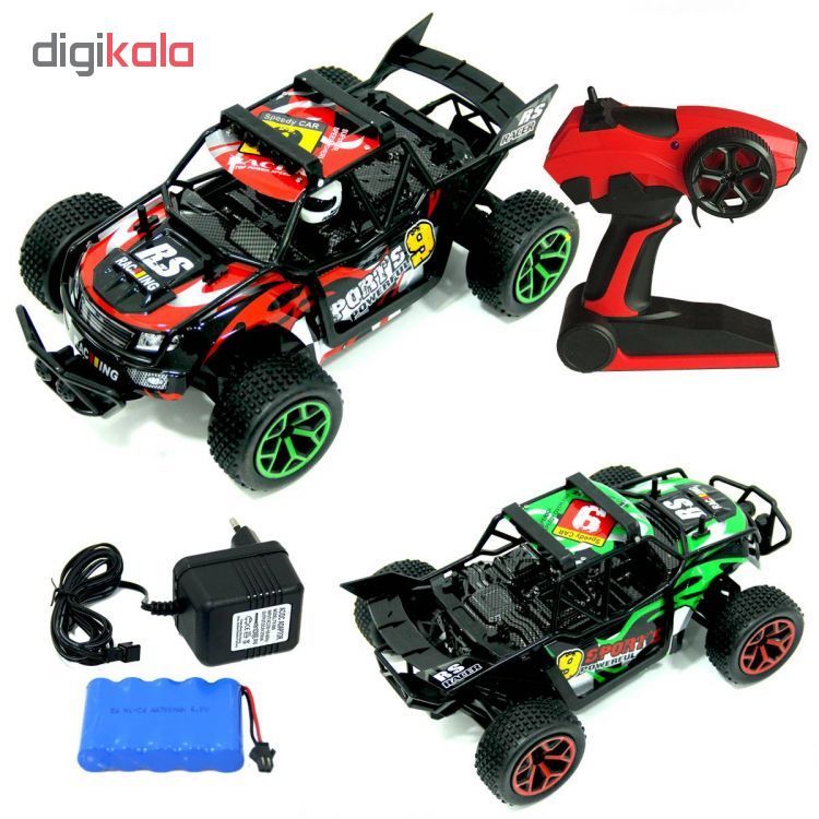 ماشین بازی کنترلی طرح افرود مدل WILD RACER 1:16 R/C CAR