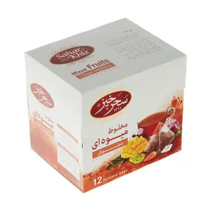 دمنوش مخلوط میوه ای سحرخیز بسته 12 عددی