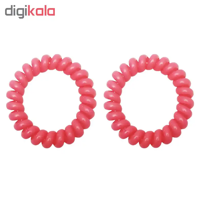 کش مو طرح سیم تلفن مدل YG-45 بسته 2 عددی