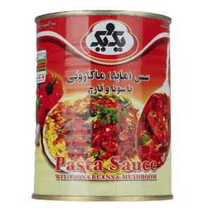 سس مایه ماکارونی با سویا و قارچ یک و یک 380 گرم