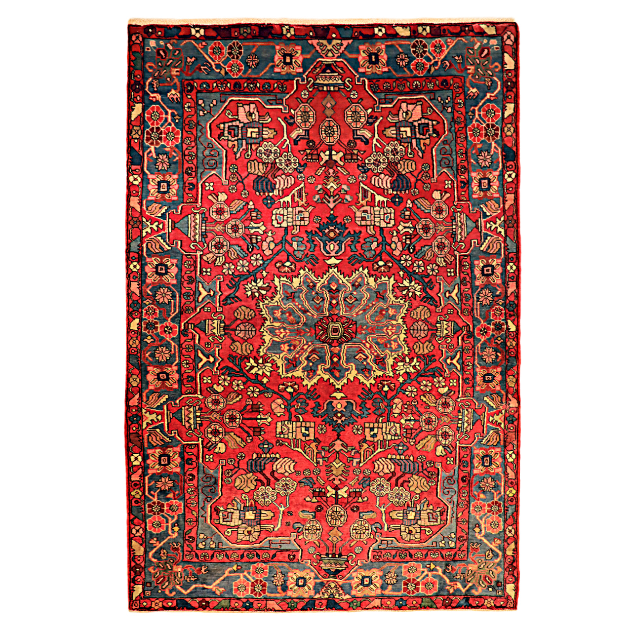 فرش دستباف چهار متری گالری نور کد H1823	