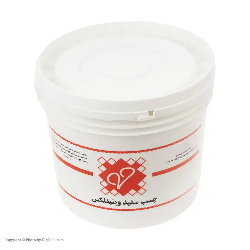 چسب سفید وینیفلکس مدل خمیری حجم 4 لیتر