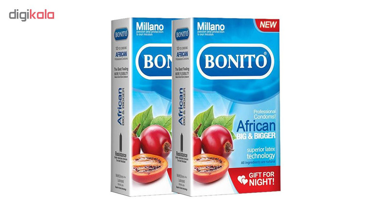 کاندوم بونیتو مدل african مجموعه 2 عددی کاندوم بونیتو مدل african مجموعه 2 عددی