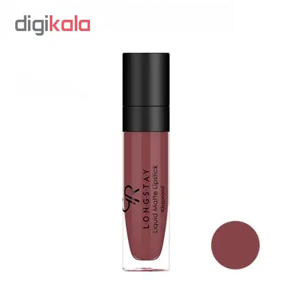 رژ لب مایع گلدن رز شماره 20